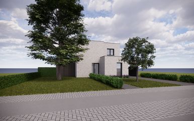 Verkaveling Neeroeteren met woningen en bouwgronden