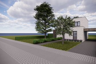 Verkaveling Neeroeteren met woningen en bouwgronden